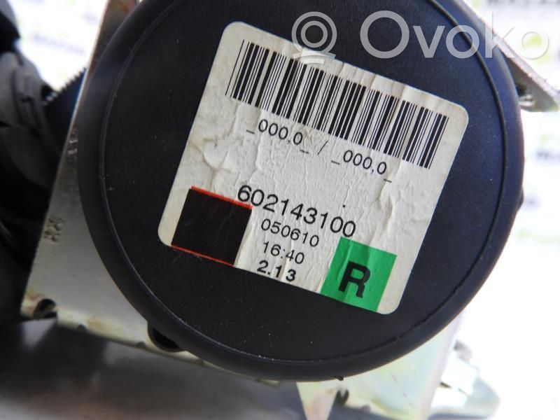 Opel Astra H Pas bezpieczeństwa fotela przedniego 
