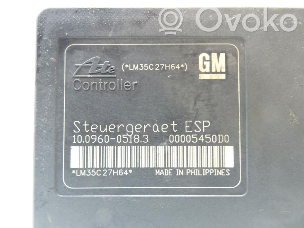 Opel Astra H ABS Pump 