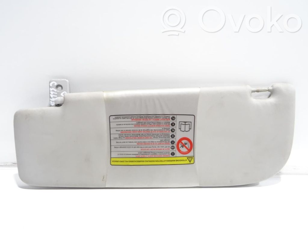 Citroen Nemo Saulessargu panelis 
