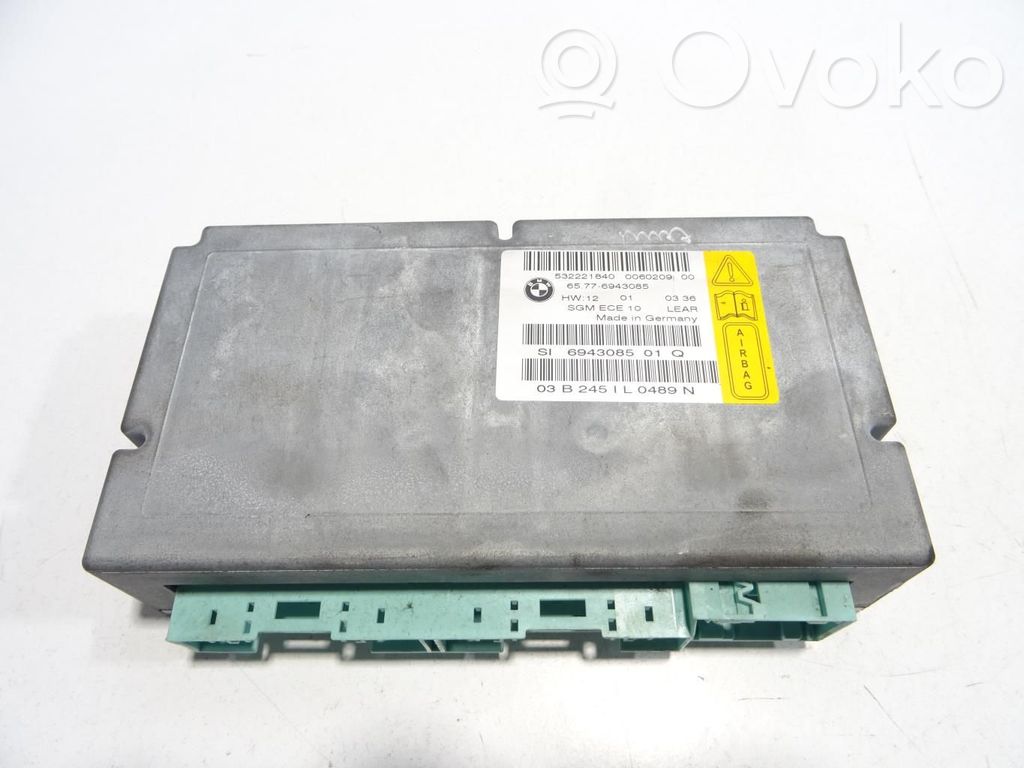 BMW 5 E60 E61 Airbag control unit/module 