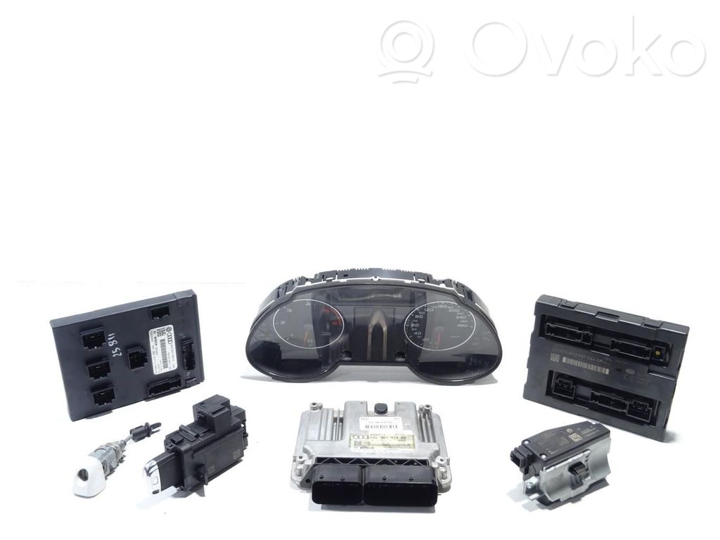 Audi Q5 SQ5 8R Engine ECU kit and lock set 