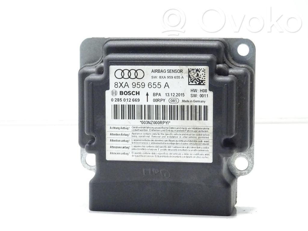 Audi A1 Airbag control unit/module 