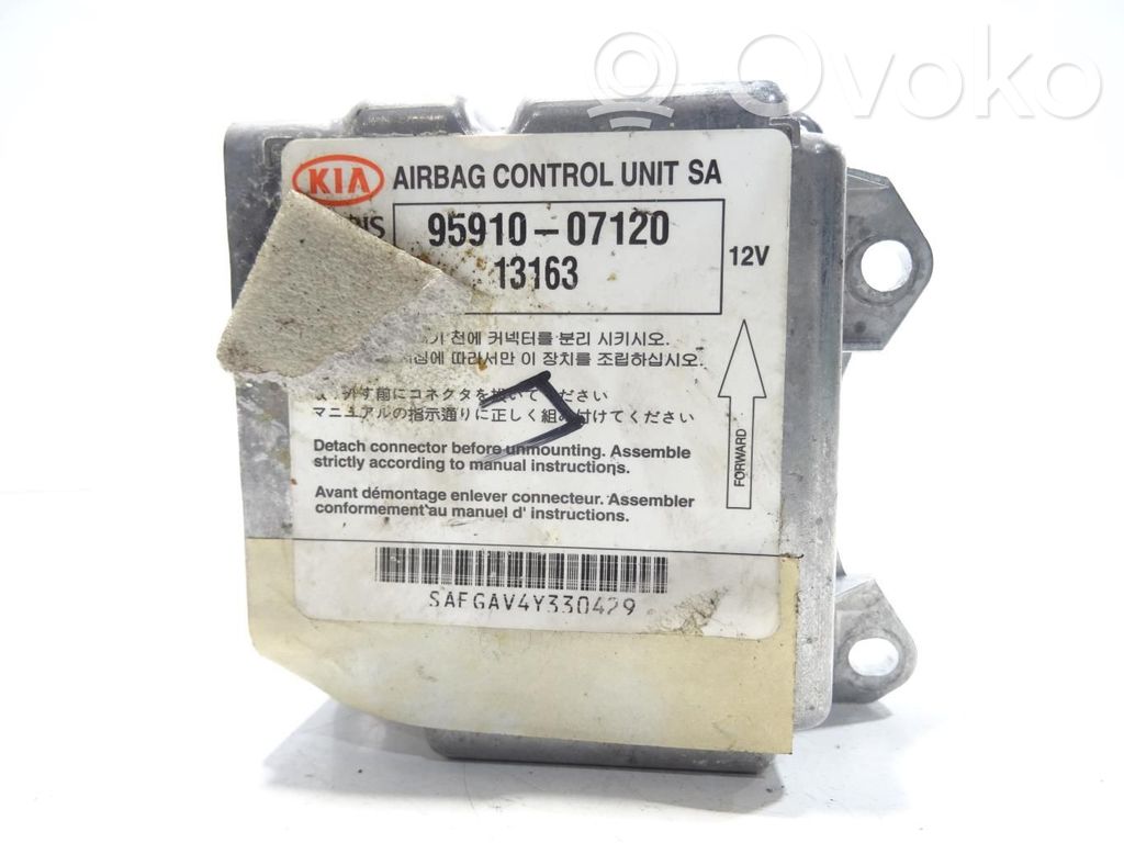 KIA Picanto Airbag control unit/module 