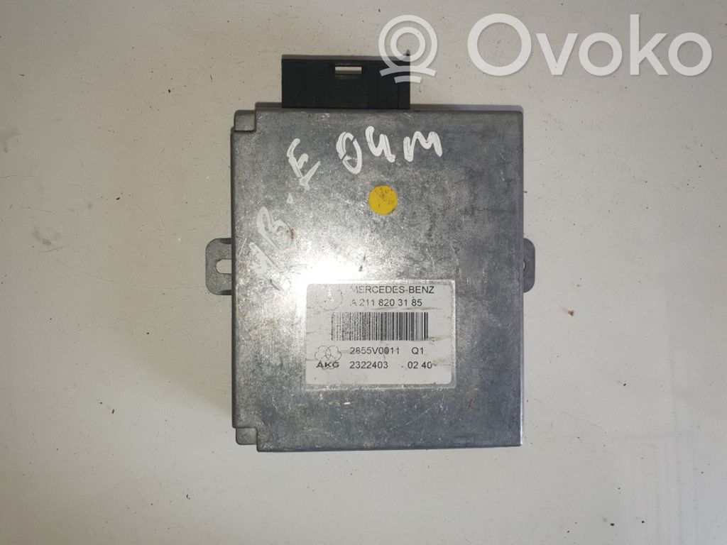 Mercedes-Benz E W211 Phone control unit/module 