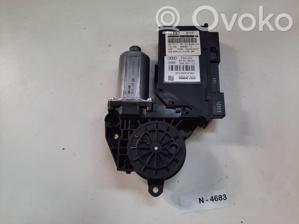 Audi A8 S8 D3 4E Front door window regulator motor 