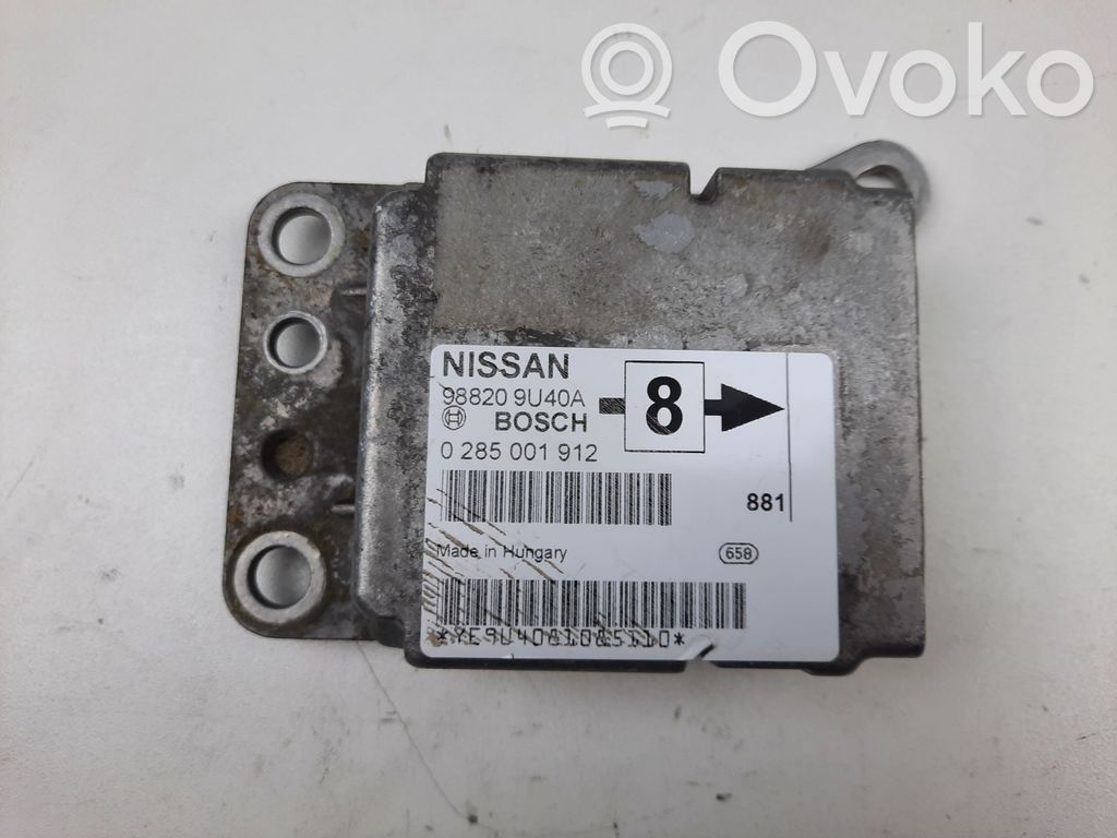 Nissan Note (E11) Airbag control unit/module 