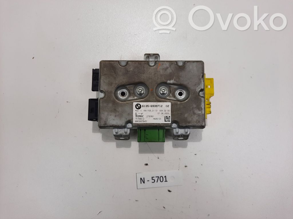 BMW 5 E60 E61 Durvju vadības bloks 