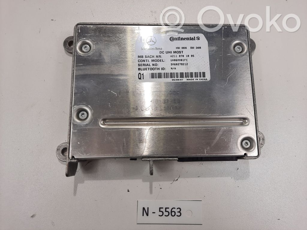Mercedes-Benz E W211 Bluetooth control unit module 