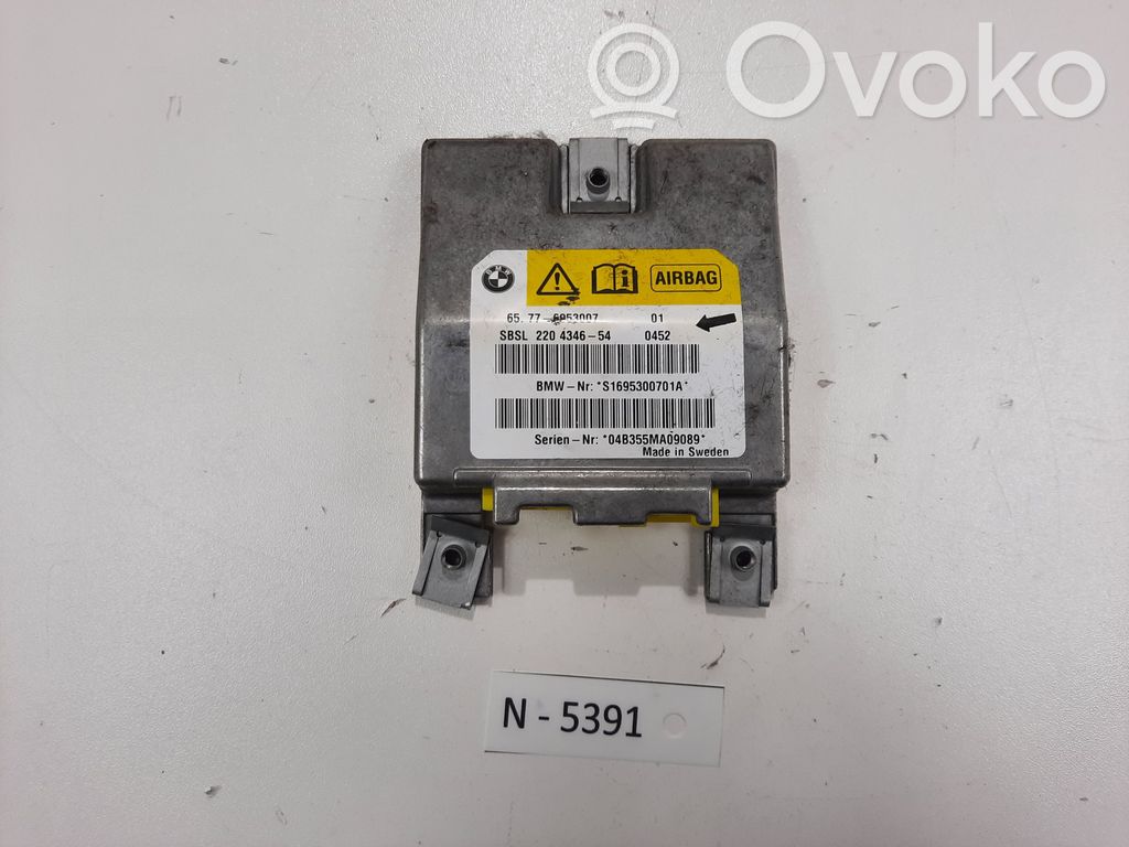 Unidad de control/módulo del Airbag   6953007