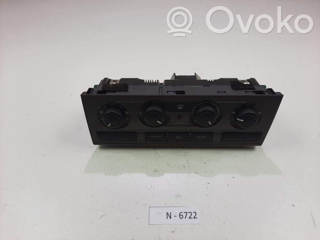 Audi A6 S6 C6 4F Climate control unit 