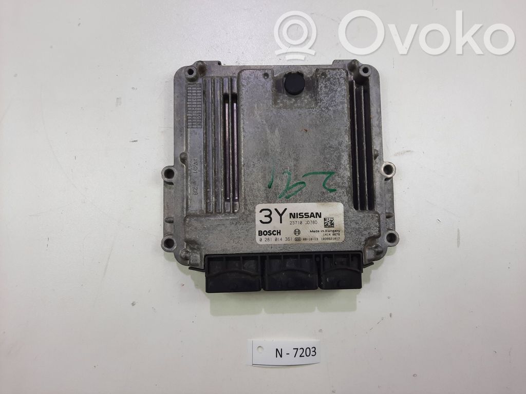 Engine control unit/module   23710JD78D