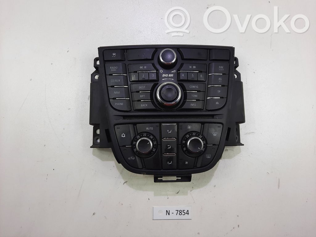 Opel Astra J Head unit multimedia control 