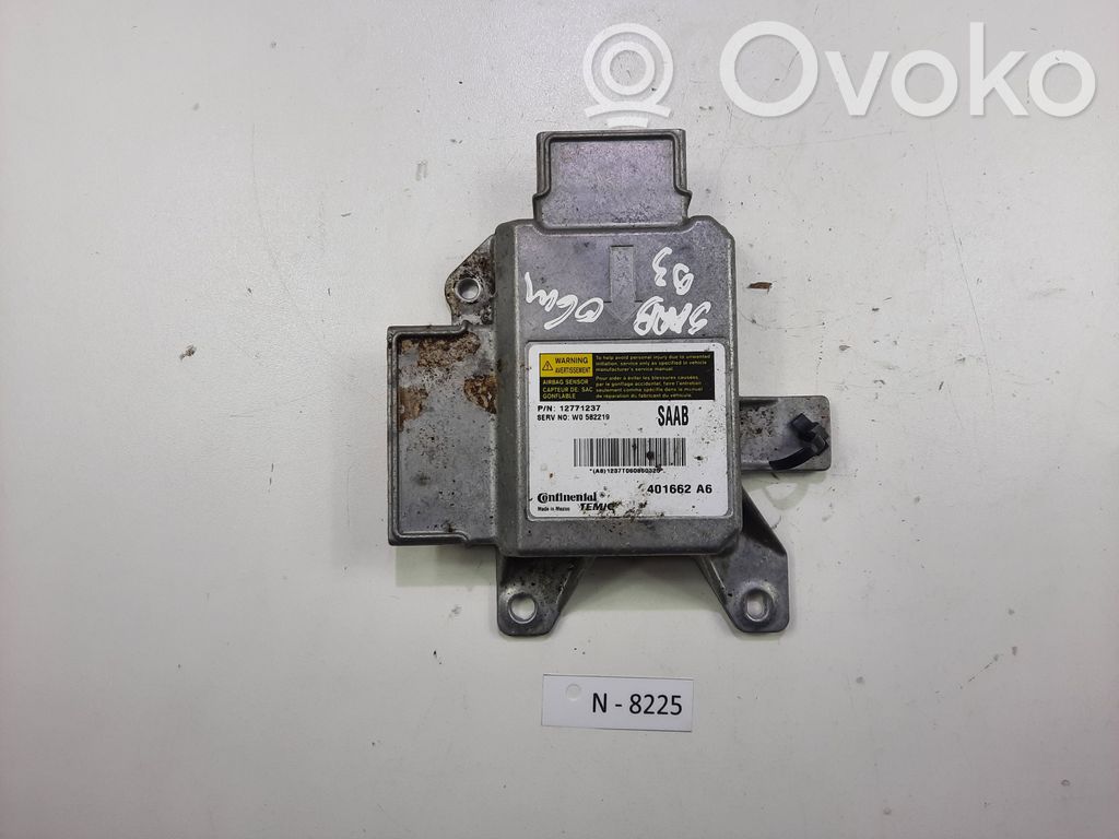 Unidad de control/módulo del Airbag   12771237