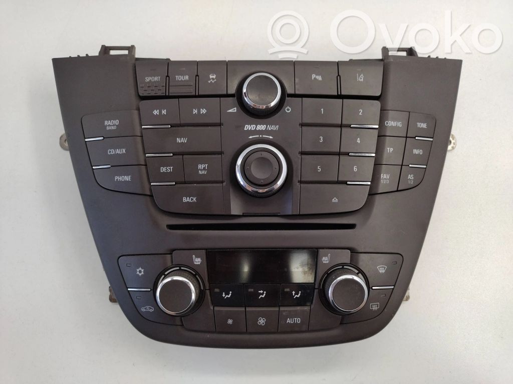 Opel Insignia A Head unit multimedia control 