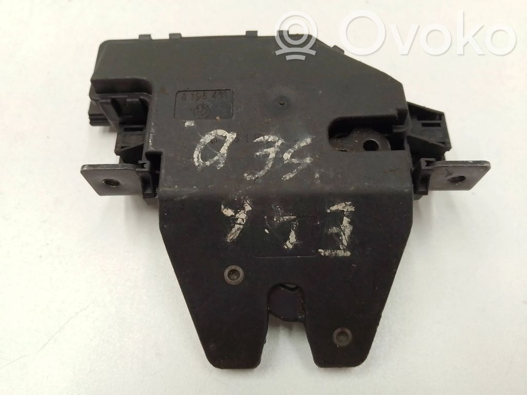 Tailgate/trunk/boot lock/catch/latch   8196401