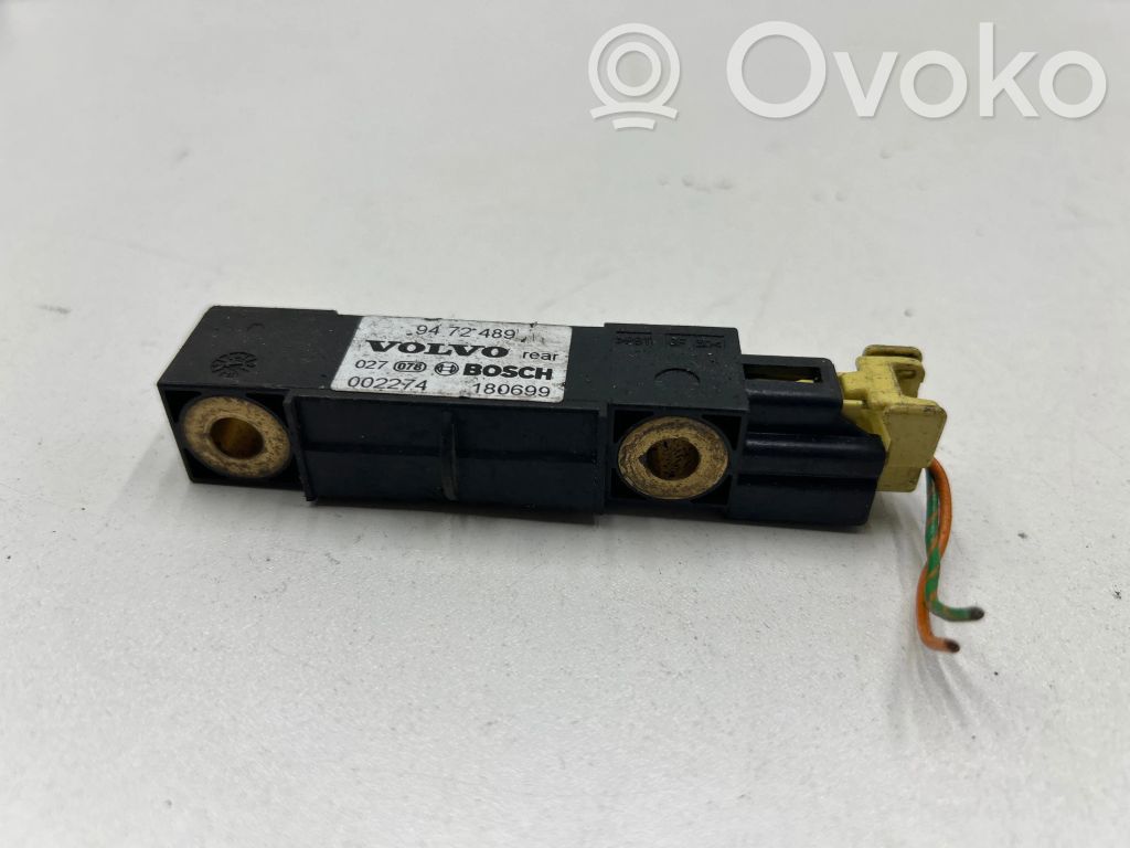 Volvo S80 Airbag deployment crash/impact sensor 