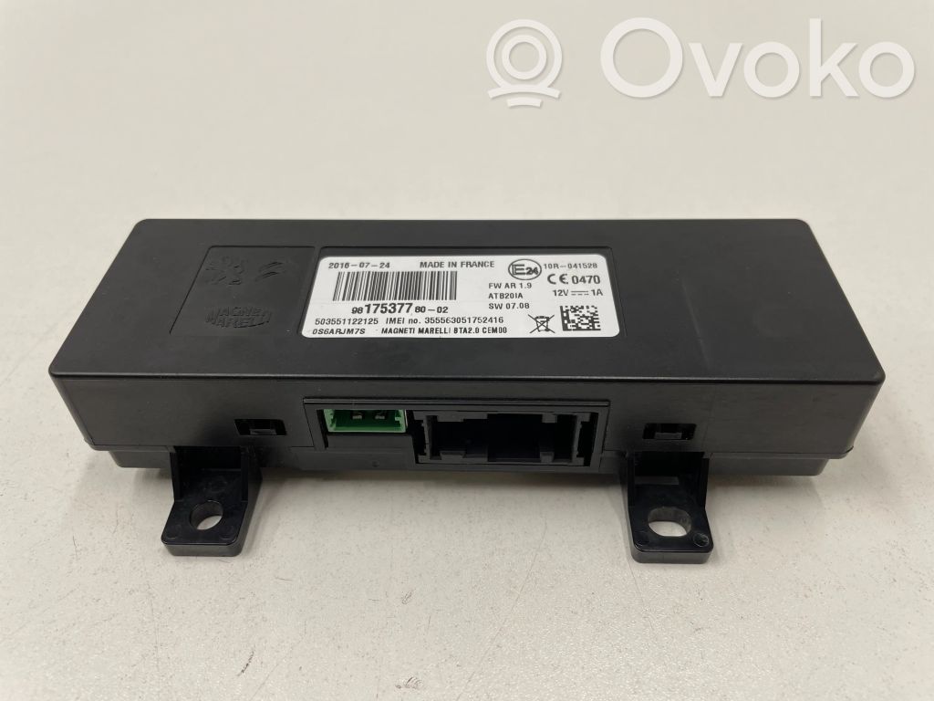 Peugeot 508 RXH Bluetooth control unit module 