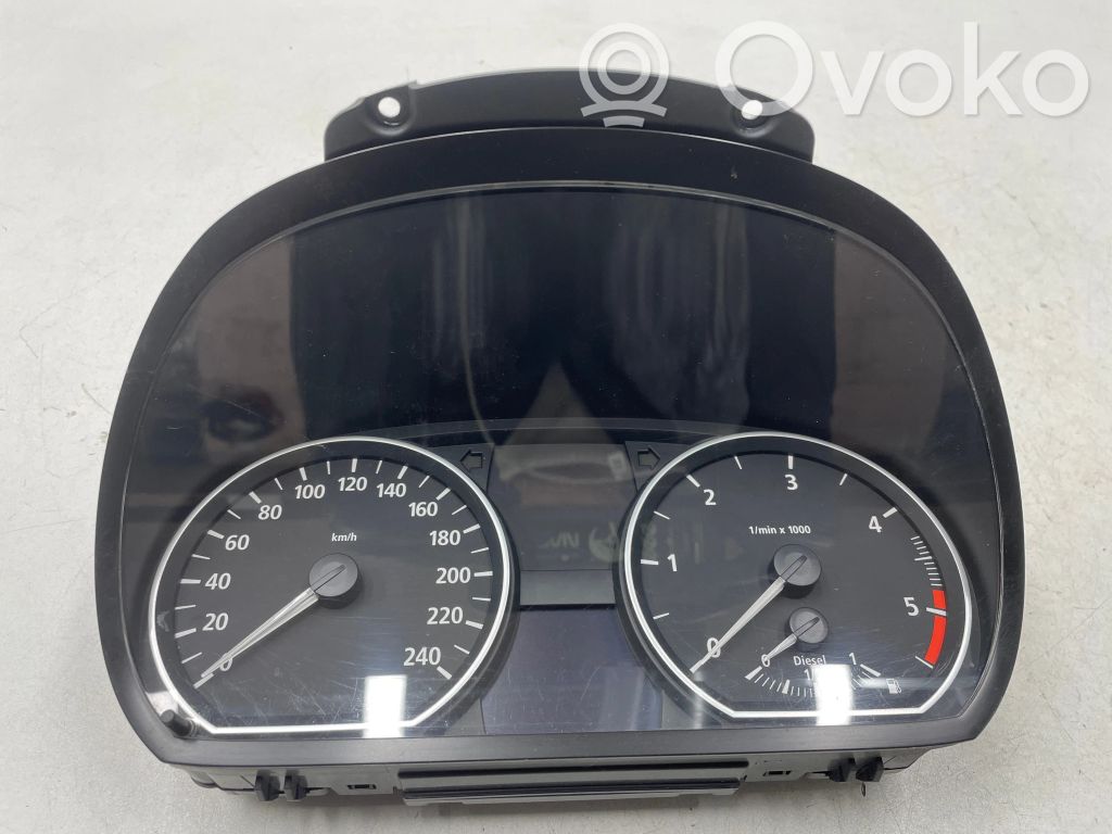 BMW 1 E81 E87 Speedometer (instrument cluster) 