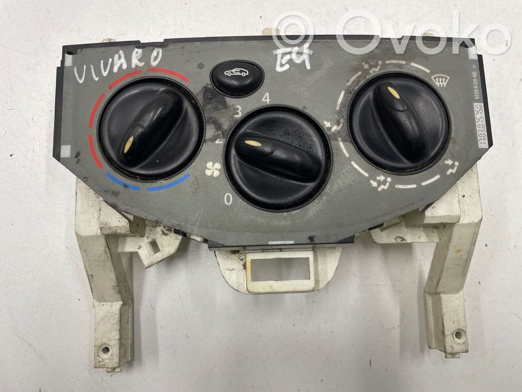 Opel Vivaro Climate control unit 