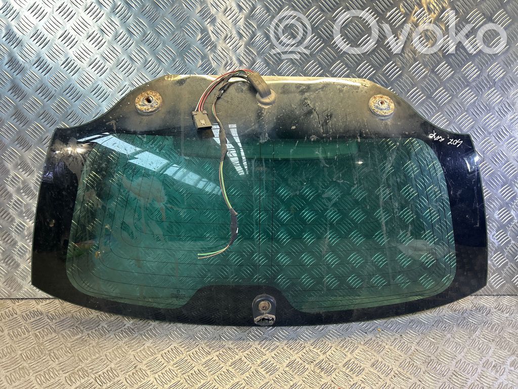 Peugeot 407 Rear windscreen/windshield window 