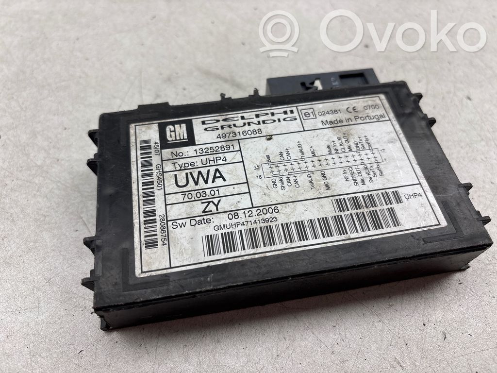 Bluetooth control unit module   13252891,497316088,28086754
