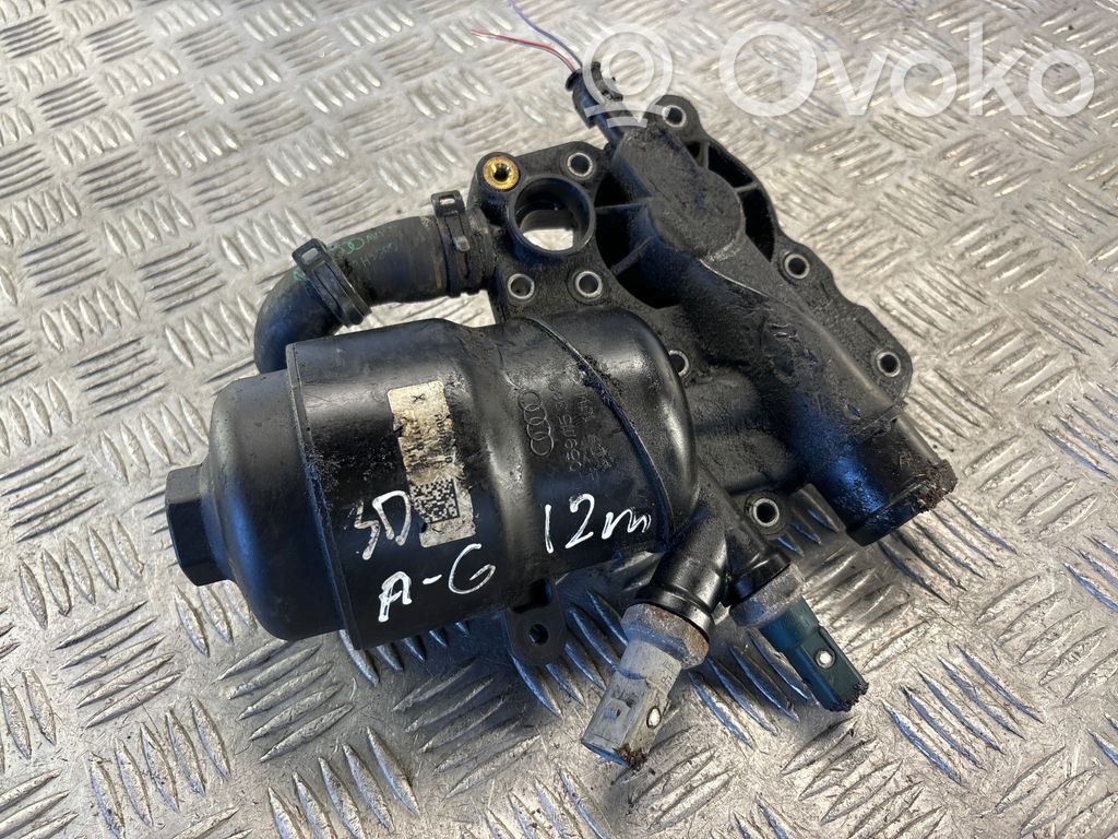 Audi A6 S6 C7 4G Oil filter mounting bracket 
