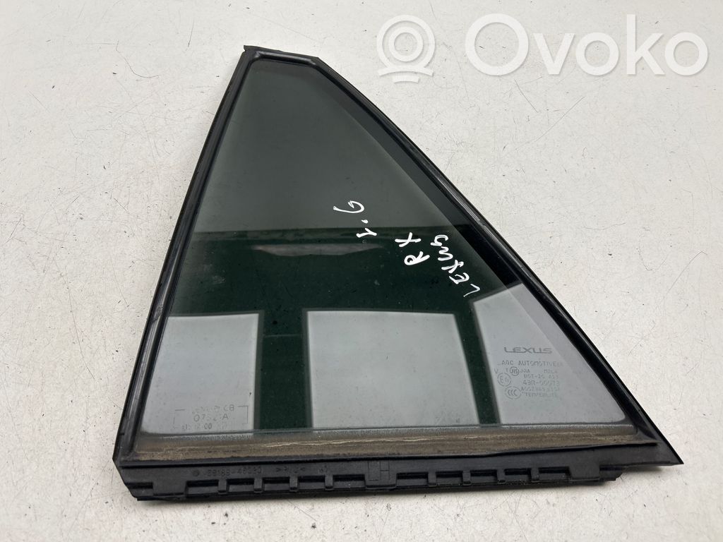 Lexus RX 330 - 350 - 400H Ventanilla de ventilación de la puerta trasera 