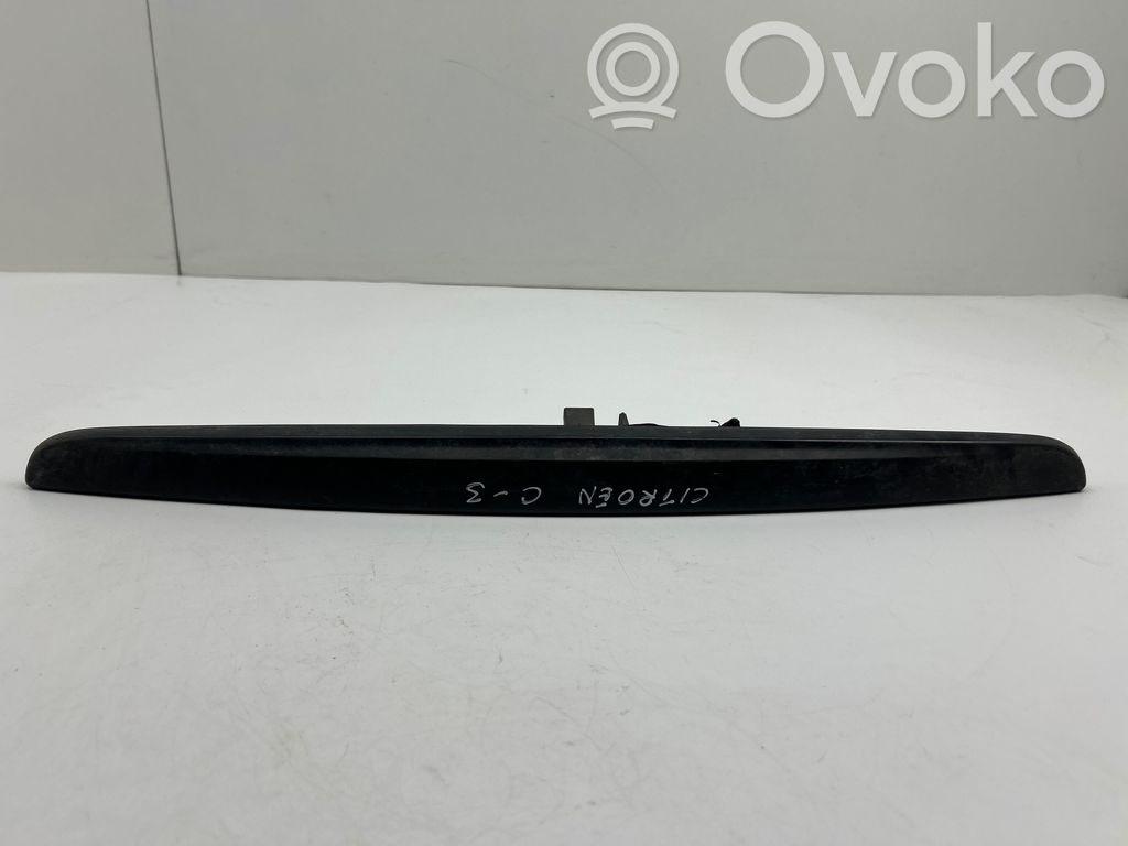Citroen C3 Trunk door license plate light bar 
