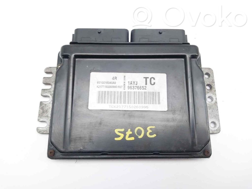 Engine control unit/module   96376652,S010016040A9