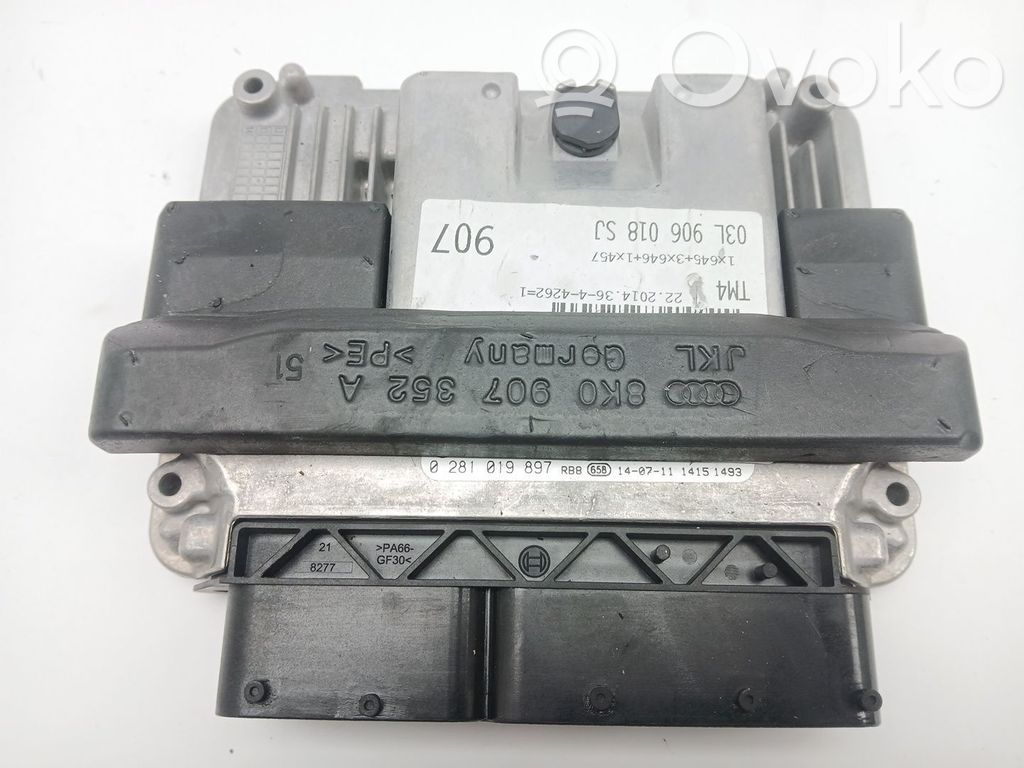 Engine control unit/module   03L906018SJ,0281019897