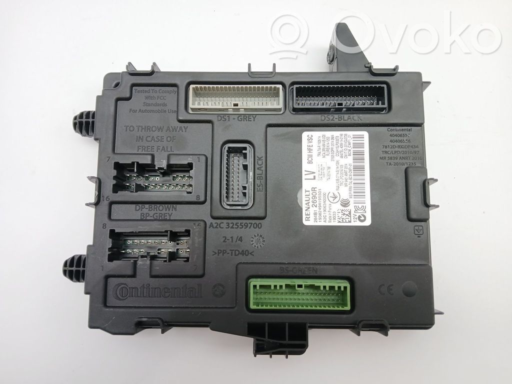 Renault Kadjar Interjero komforto antena 
