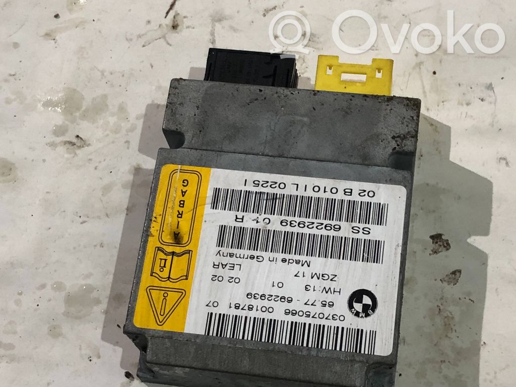 BMW 7 E65 E66 Airbag control unit/module 