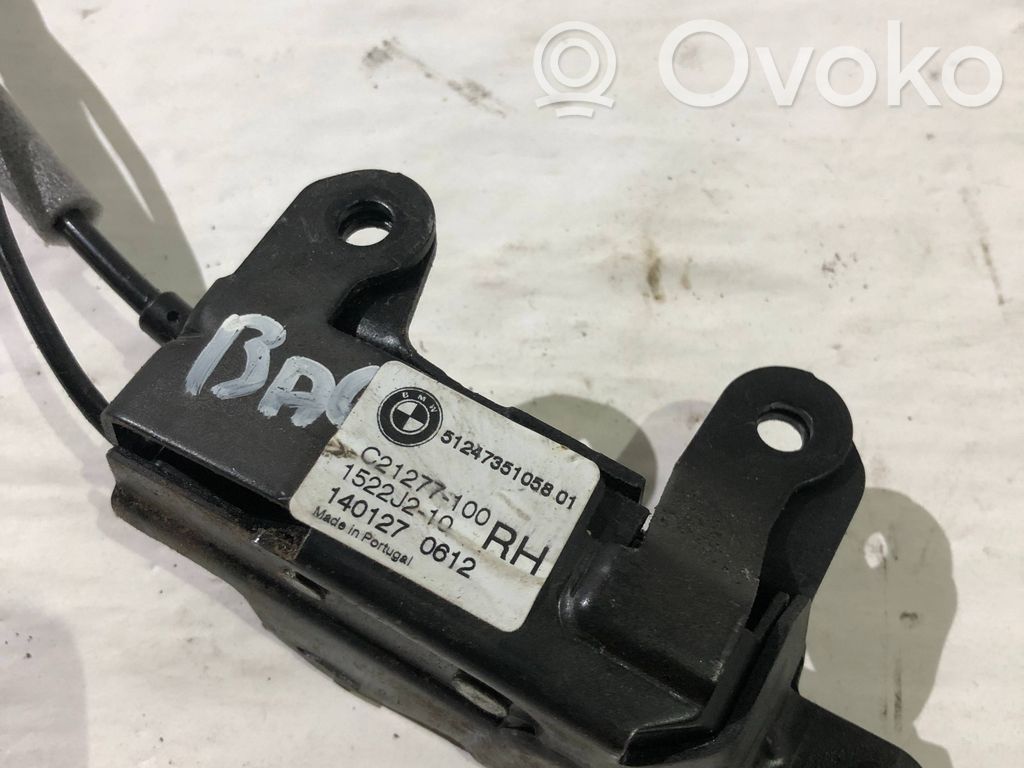 BMW X5 F15 Tailgate lock latch 
