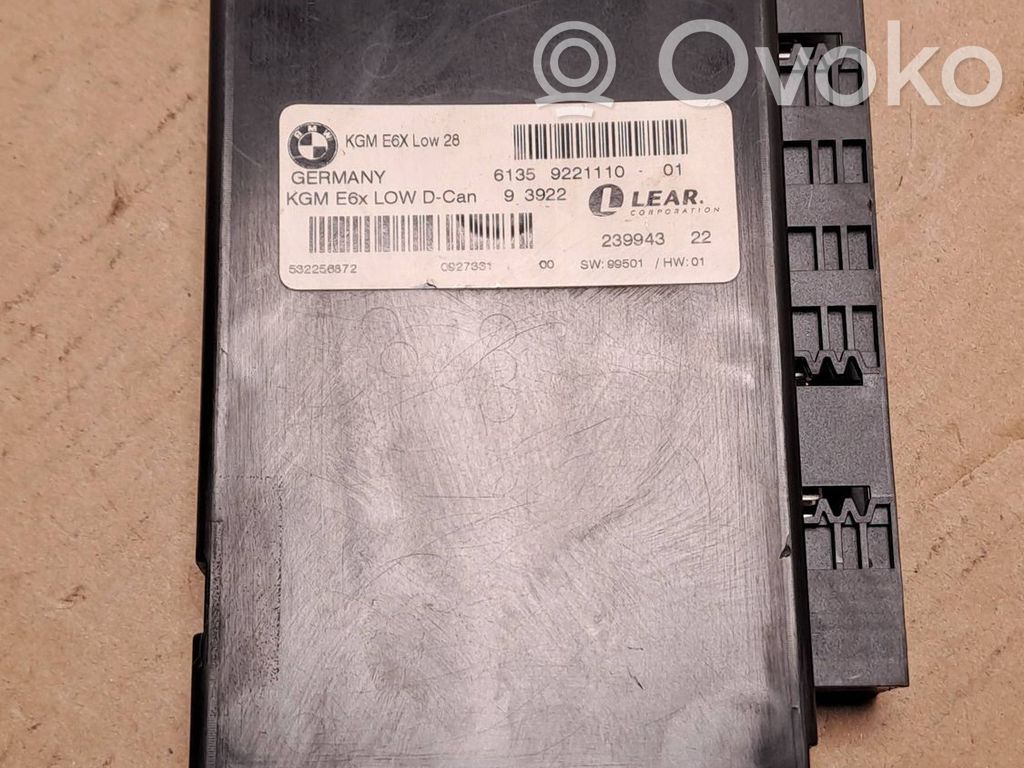 BMW 5 E60 E61 Komforto modulis 