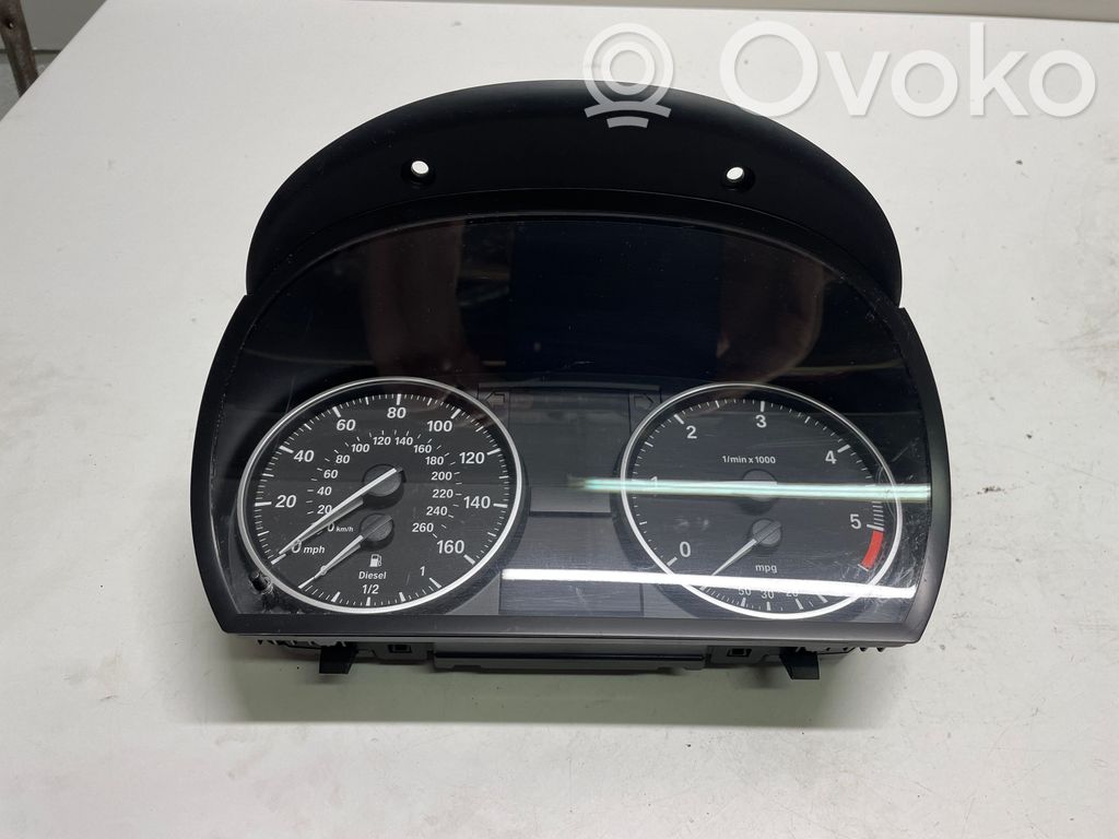 BMW 3 E90 E91 Speedometer (instrument cluster) 