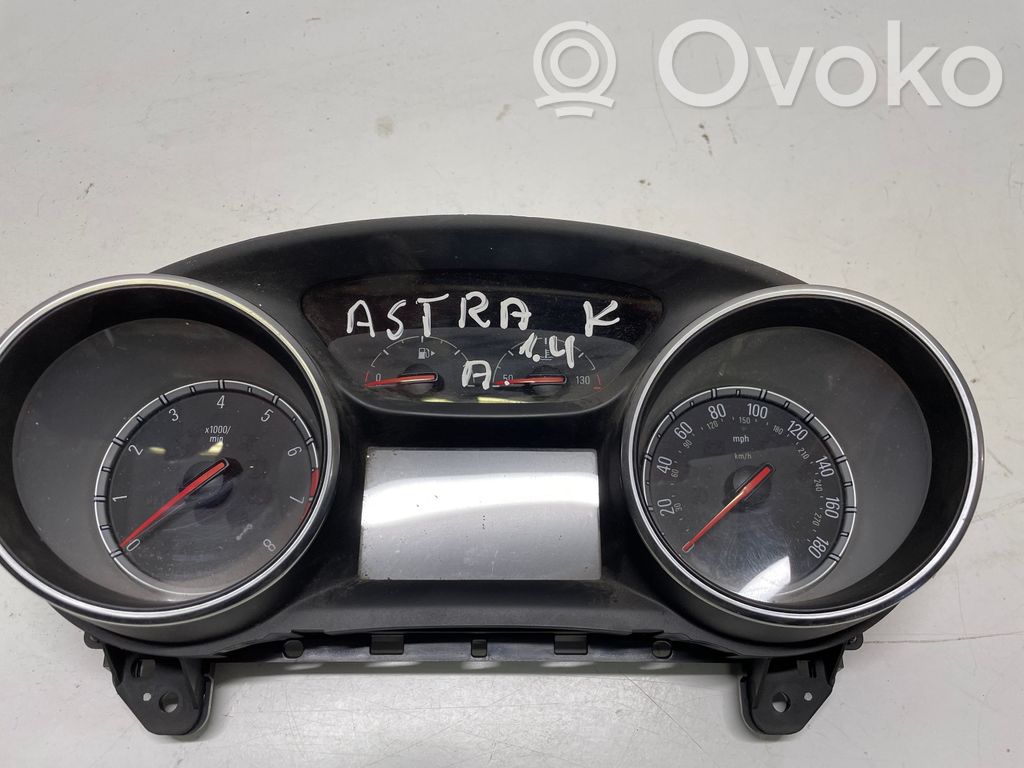 Opel Astra K Speedometer (instrument cluster) 