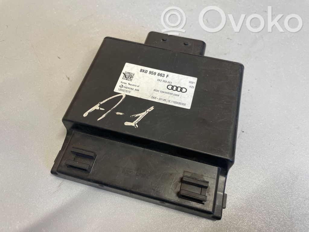 Other control units/modules   8K0959663F