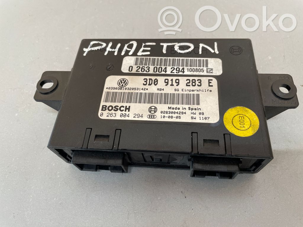 Volkswagen Phaeton Parking PDC control unit/module 