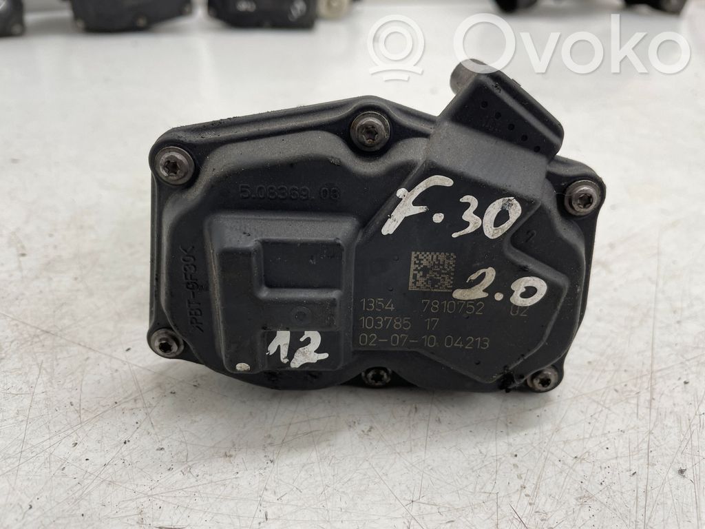 BMW 3 F30 F35 F31 Throttle valve 