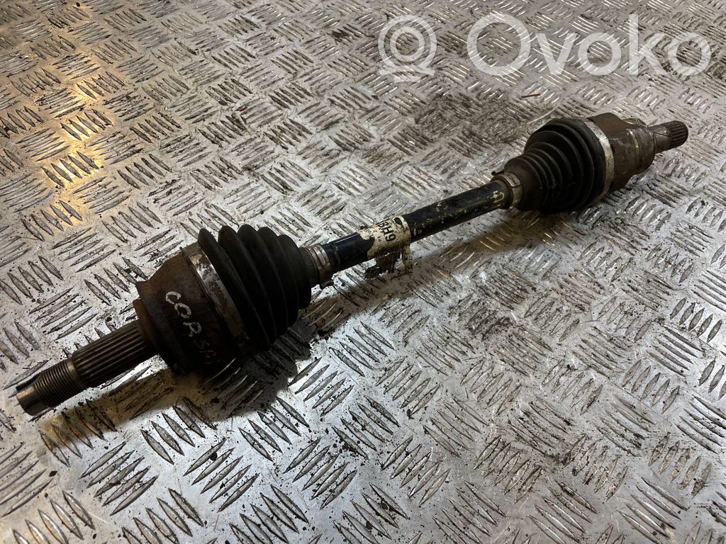 Opel Corsa D Eje de transmisión delantero 