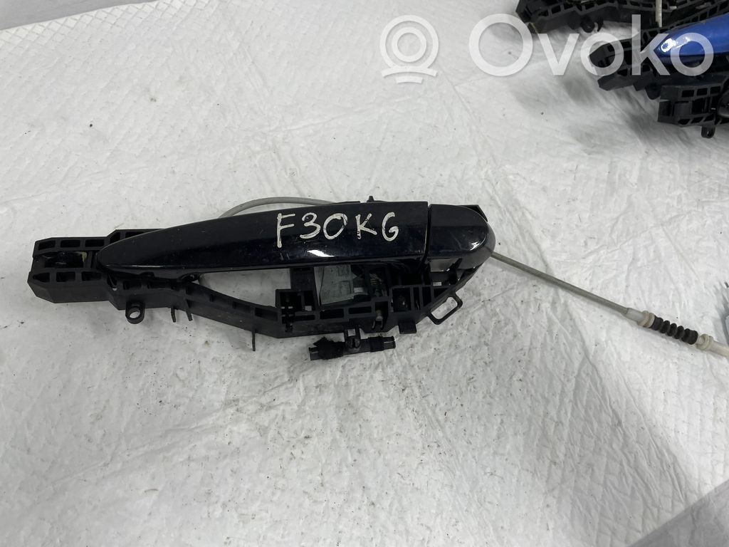 BMW 3 F30 F35 F31 Išorinė atidarymo rankena galinių durų 