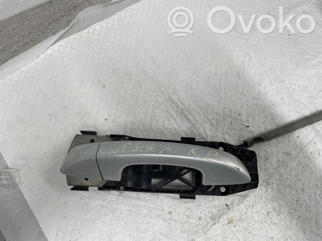 Skoda Superb B6 (3T) Klamka zewnętrzna drzwi przednich 