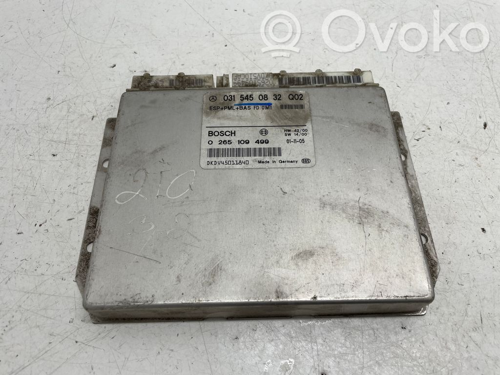 Mercedes-Benz E W210 Other control units/modules 