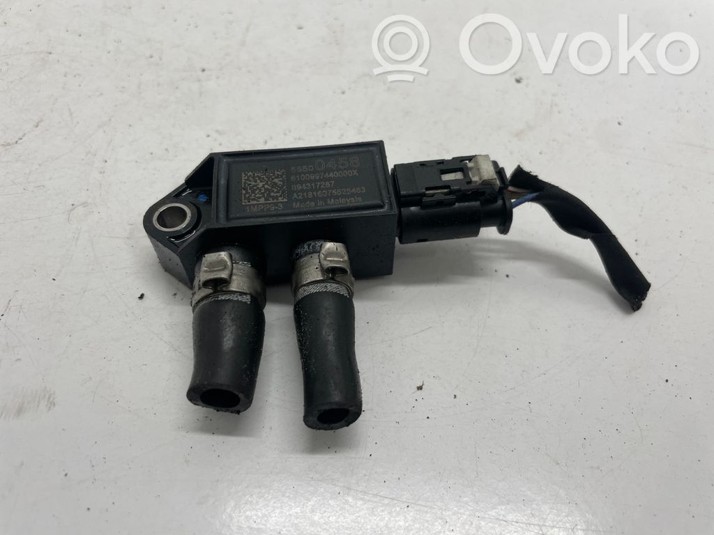 Opel Insignia B Exhaust gas pressure sensor 