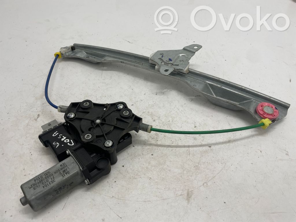 Opel Corsa E Front door window regulator with motor 