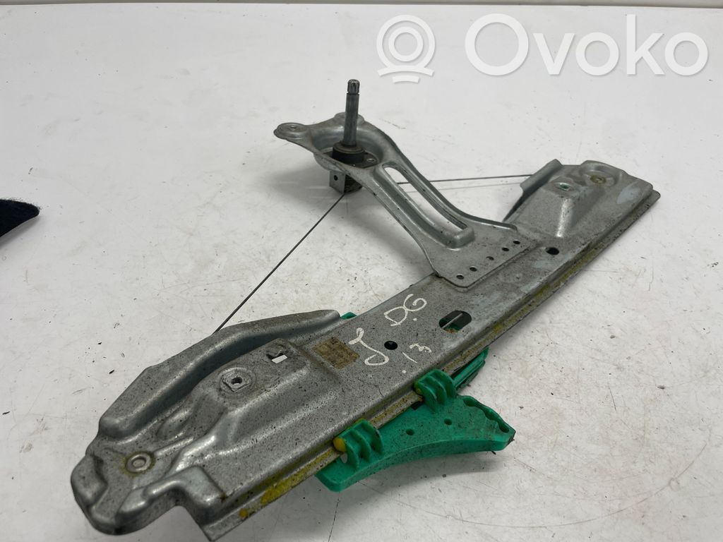 Opel Astra J Regulador manual de la ventanilla trasera 