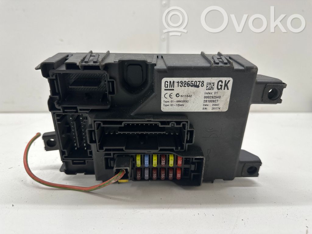 Opel Corsa D Fuse module 