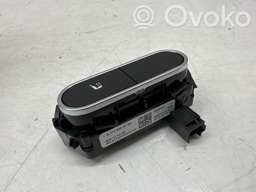 Mercedes-Benz CLA C118 X118 Interruptor de calefacción del asiento 