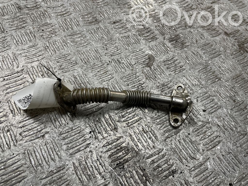 Opel Astra H Przewód / Rura chłodnicy spalin EGR 