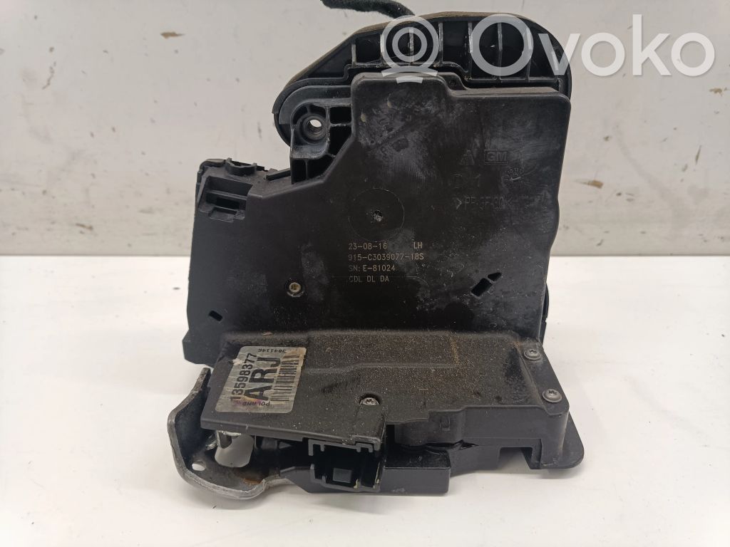 Opel Astra K Zamek drzwi tylnych 